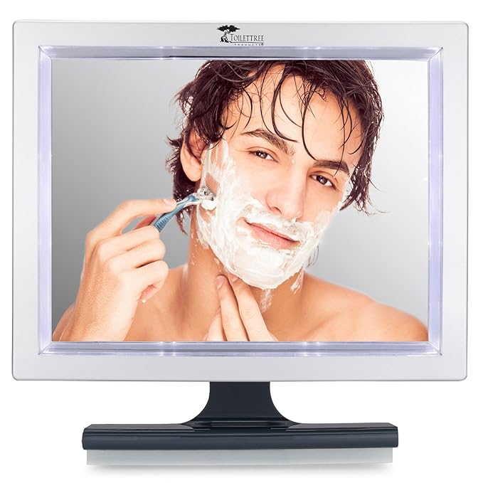 Deluxe LED Fogless Shower Mirror
